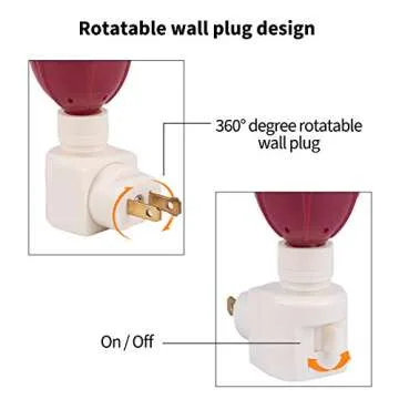 Nostalgic 6 Pack Bubble Night Light for Vintage Christmas Cheer