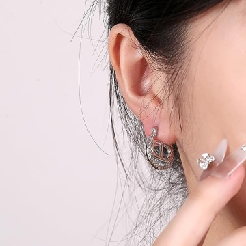 PICKBEAU Silver Earrings for Women | Elegant & Stylish