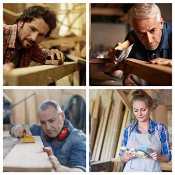 45PCS Sandpaper,Atosun Premium Wet Dry Waterproof Sand Paper, 120 to 5000 Assorted Grit Sanding Paper for Wood Furniture Finishing, Metal Sanding and Automotive Polishing, 9 x 3.6 Inches.(Atosun)