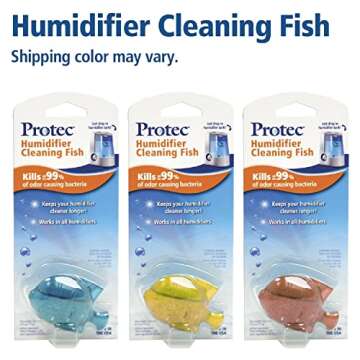 Protec Humidifier Tank Cleaner, 1 Count - Colors May Vary (Pack of 2) Blue