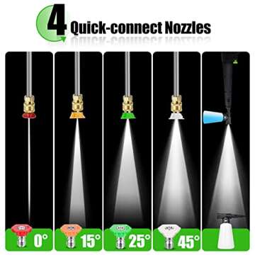 Electric Car Washer 2200 PSI High Pressure Washer