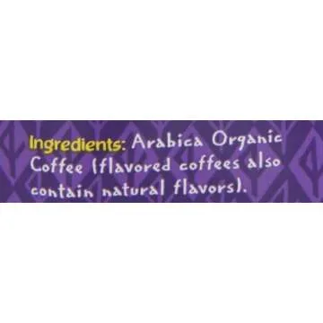 The Organic Coffee Co. Ground Coffee - Gorilla Decaf (12oz Bag), Medium Roast, Swiss Water Processed, USDA Organic