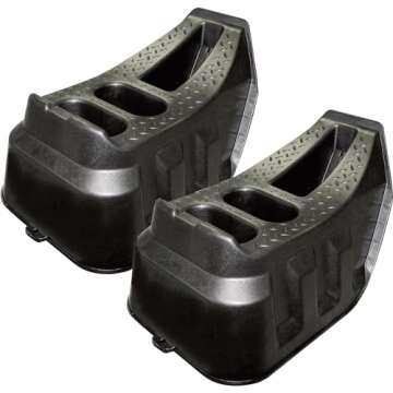 RhinoGear EZ Lift Riding Lawn Mower Ramps 500-Lb Capacity