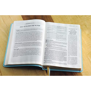 The Jesus Bible NIV Edition Teal Leathersoft Comfort Print