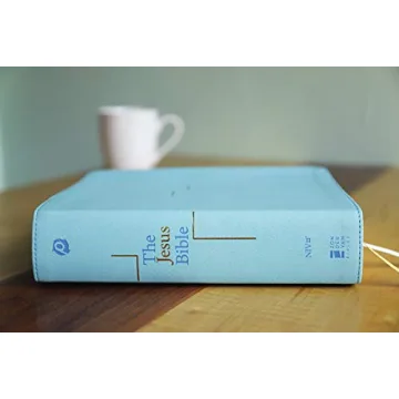 The Jesus Bible NIV Edition Teal Leathersoft Comfort Print