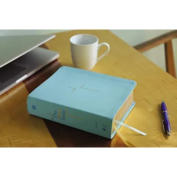 The Jesus Bible NIV Edition Teal Leathersoft Comfort Print