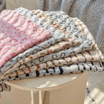 Set of 2 Leopard Print Pillow Covers for Cozy Decor