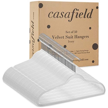 Buy Casafield Velvet Suit Hangers for Space Saving