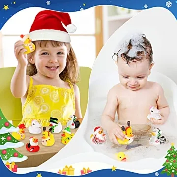 Yeriayha Advent Calendar 2024 Christmas Rubber Ducks