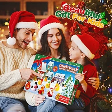 Yeriayha Advent Calendar 2024 Christmas Rubber Ducks