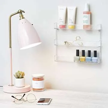 iDesign Hanging Nail Polish & Cosmetics Organizer - Clear