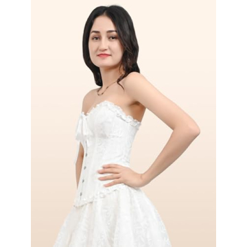 Zhitunemi Renaissance Corset Tops for Women - Plus Size Special