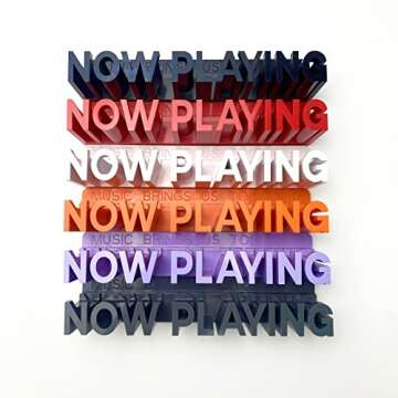 WPESI Now Playing Vinyl Record Stand Wall Mount,Vinyl Record Wall Mount Display Vinyl Wall Mount Albums Hanging Vinyl Record Wall Record Display Storage Holder (White)