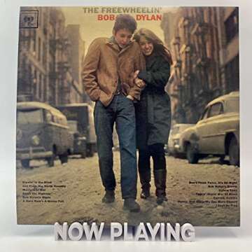 WPESI Now Playing Vinyl Record Stand Wall Mount,Vinyl Record Wall Mount Display Vinyl Wall Mount Albums Hanging Vinyl Record Wall Record Display Storage Holder (White)