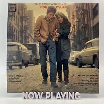 WPESI Now Playing Vinyl Record Stand Wall Mount,Vinyl Record Wall Mount Display Vinyl Wall Mount Albums Hanging Vinyl Record Wall Record Display Storage Holder (White)