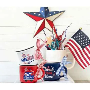 Independence Day Centerpieces for Housewarming Joy