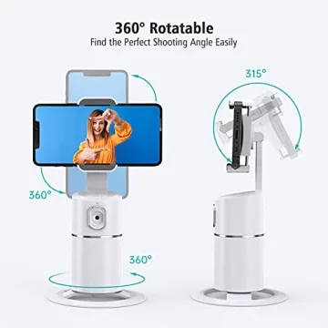 Auto Face Tracking Phone Holder for Easy Video Recording