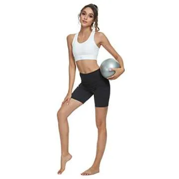 Blooming Jelly Womens Athletic Gym Shorts 2 in 1 Workout Running Exercise Sport Active Short with Liner Zip Pockets (Small, Black2)