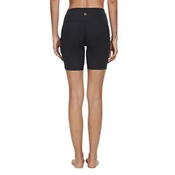 Blooming Jelly Womens Athletic Gym Shorts 2 in 1 Workout Running Exercise Sport Active Short with Liner Zip Pockets (Small, Black2)