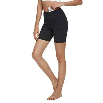 Blooming Jelly Womens Athletic Gym Shorts 2 in 1 Workout Running Exercise Sport Active Short with Liner Zip Pockets (Small, Black2)