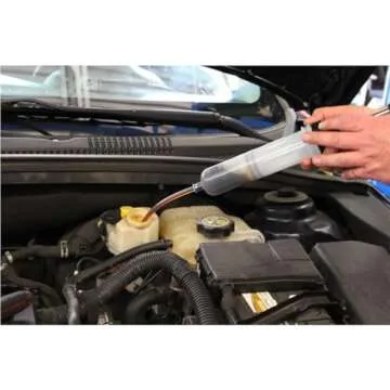 Mityvac MVA6851 7oz Fluid Evacuator Extractor and Dispensing Syringe, Lightweight, Easy to Clean, 7-1/2" Flexible Tube, Non-drip Cap, for Master Cylinders, Transaxles, Power Steering and Coolant