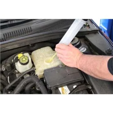 Mityvac MVA6851 7oz Fluid Evacuator Extractor and Dispensing Syringe, Lightweight, Easy to Clean, 7-1/2" Flexible Tube, Non-drip Cap, for Master Cylinders, Transaxles, Power Steering and Coolant