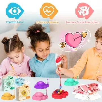 Interactive Fishing Toy Set for Kids - Valentine’s Gift