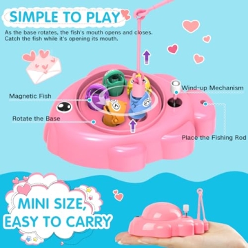 Interactive Fishing Toy Set for Kids - Valentine’s Gift