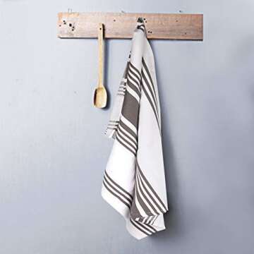 Urban Villa Kitchen Towels (20x30 Inches, 6 Pack) Extra Large Kitchen Hand Towels, Premium Dish Towe...