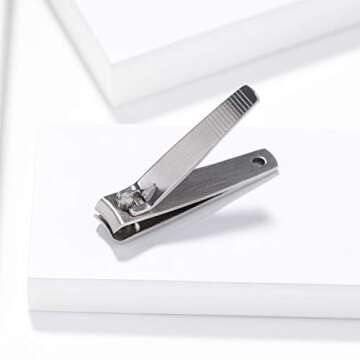 Tweezerman Fingernail Clipper for Women and Men Stainless Steel