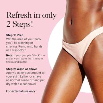 Kushae Gentle Foaming Wash for Sensitive Skin 8.3 Oz