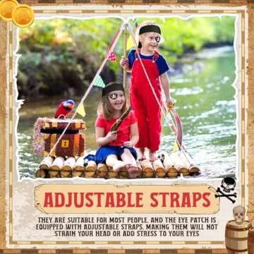 Coume Pirate Party Set - Bandana & Eye Patch Costume