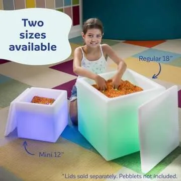 Fun and Function LimeLite LED Sand Table for Kids 5+