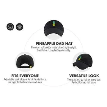 KBETHOS Daddy Pineapple Vacation Dad Hat for Comfort