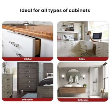 Cabinet Hero Slimline Door Protector for Kitchen Cabinets