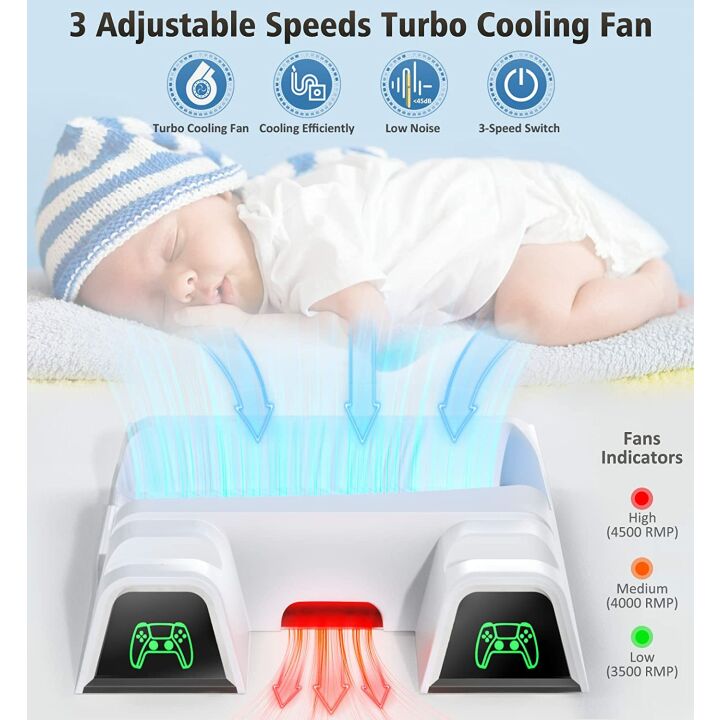 PS4 Controller Charging Station with Storage - Must-Have!