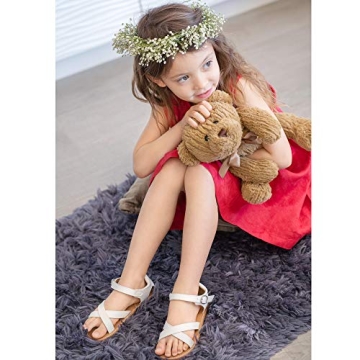 Kiderence Toddler Girls Summer Sandals for Girls 1-6