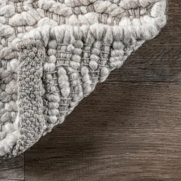 NULOOM Glendora Hand Woven Chevron Area Rug 9x12