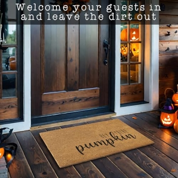 Hey There Pumpkin Door Mat 30x17 Inch, Hello Pumpkin Door Mat, Pumpkin Outdoor Mat, Halloween Door Mat, Fall Door Mat, Hey Pumpkin Door Mat Doormat Hey There Pumpkin Fall Welcome Mat Pumpkin Mat