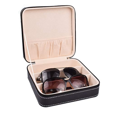 Stylish HanLingGG Sunglasses and Watch Storage Case