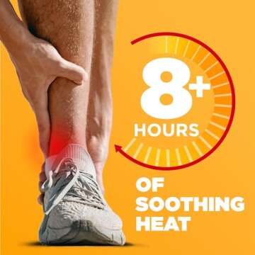 ThermaCare Portable Heating Pad, Disposable Pain Relief Wraps