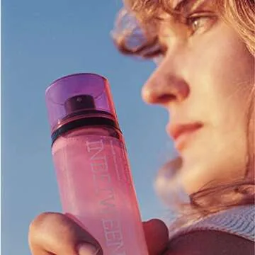 Blithe Korean Makeup Primer Aurora Second Skin Dewy Setting Spray with 5 Ceramide - Long-Lasting & Hydrating Setting Spray for Oily Skin Care, Setting Mist for Glow & Hydration 2.7 Fl. Oz