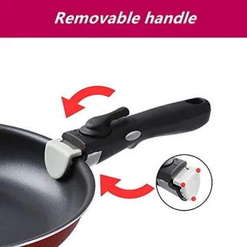 Motase Nonstick Cookware Set with Removable Handle