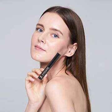 EVEDARE Advanced Eyelash Growth Serum with Enhancing Peptides and Botanical Vitamins for Longer, Thicker, Fuller Lashes, Natural Extracts Improve Strength, Reduce Brittleness (3ML)