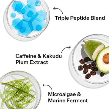 StriVectin Tighten and Lift Peptight 360 Degree Eye Serum with Tightening and Brightening Peptides for Wrinkles, Under Eye Bags and Puffiness, 1 fl. Oz