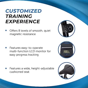 Stamina Upright Exercise Bike for Home Workouts