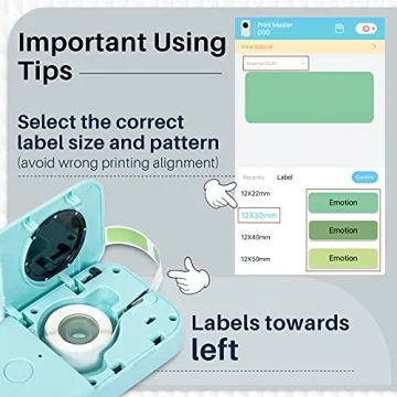 Durable D30 Thermal Label Paper for Memoking/Phomemo