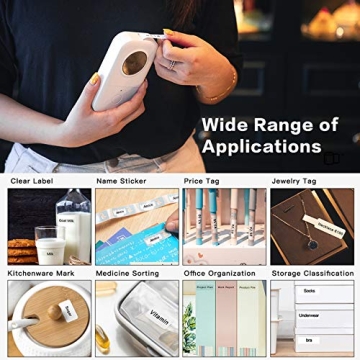 Durable D30 Thermal Label Paper for Memoking/Phomemo