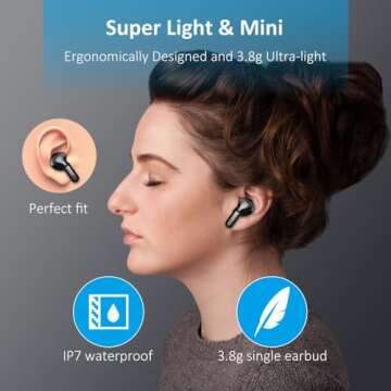 2025 Wireless Earbuds: 40H Playtime & Noise Cancelling