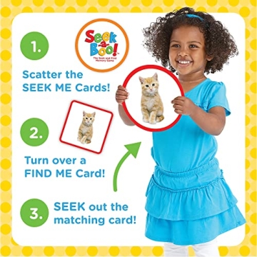 MindWare Seek-a-Boo Matching Game for Toddlers and Kids